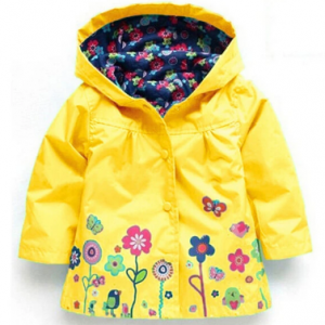 Waterproof Trench Coat Boys Girls Kids Jacket Windbreaker Raincoat For 2Y-9Y discountshub