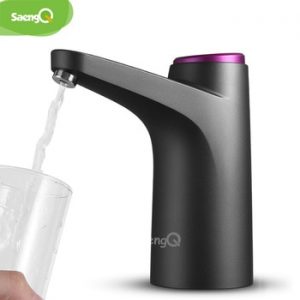 saengQ Automatic Electric Water Dispenser Household Gallon Drinking Bottle Switch Smart Water Pump Water Treatment Appliances discountshub