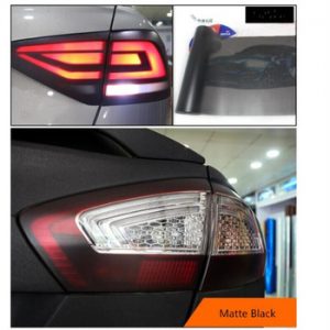 30*180cm Matt Smoke Light Film Car Matte Black Tint Headlight Taillight Fog Light Vinyl Film Rear Lamp Tinting Film discountshub