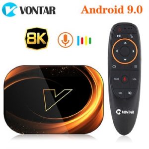 2020 VONTAR X3 4GB 128GB 8K TV BOX Android 9 Smart Android TV BOX 9.0 Amlogic S905X3 Wifi 1080P 4K Set Top Box 4GB 64GB 32GB discountshub