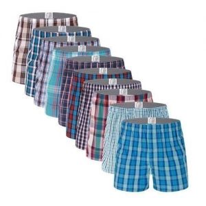 100% Cotton 12 Pieces Of Mens Boxer-Colour /Pattern (Varies) discountshub