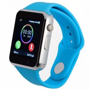 A1 Smart Phone Watch With Camera + Sim & SD Card Slot - Blue discountshub