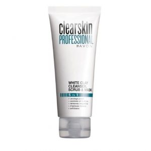 Avon Clearskin Professional White Clay Cleanser, Scrub And Mask - 75ml discountshub