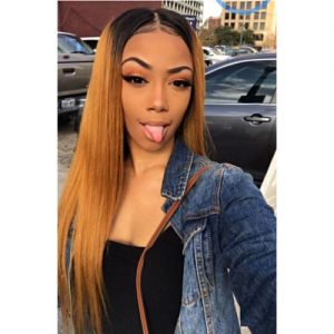 Beautiful Slay Wig - Gold And Black discountshub