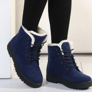 Botas femininas women boots 2020 new winter boots women shoes warm snow boots fashion women ankle boots flock winter shoes woman discountshub