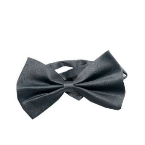 Boys Bow Tie - Grey discountshub