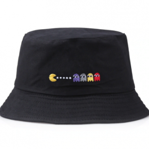 Brand Summer Hat Women Mens Panama Bucket Hat Eat peas Design Flat Sun Visor Fishing Fisherman Bob Hat discountshub