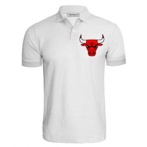 Chrysolite Designs Bulls Polo T-shirt - White discountshub