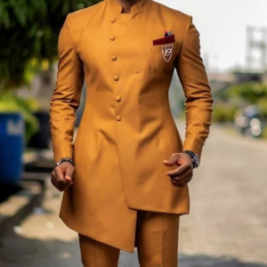 Customized latest men's unique design suit groom dance wedding dress fashion 2 pieces (jacket + pants) discountshub