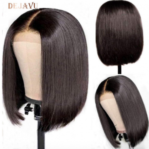Dejavu Straight Hair Bob Wig Brazilian Lace Front Human Hair Wigs Remy 13x4 Lace Front Wig Straight Bob Human Hair Wig For Woman discountshub
