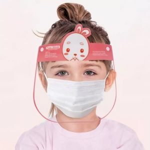 Face Shields For Kids - Pinky Rabbit discountshub