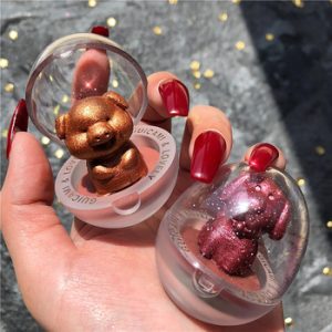 GUCAMI Glitter Highlighter Holographic Makeup Palette Shimmer Bronzer Highlight Eyeshadow Cosmetics Illuminator discountshub