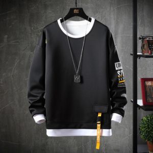 HIP HOP 2020 Solid Color Sweatshirt Men Hoodies Spring Autumn Hoody Casual Janpanese Streetwear Clothes discountshub