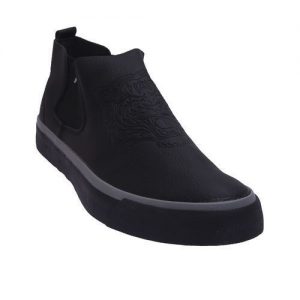 Hzb Emboss Springy Ankle Leg-Black discountshub