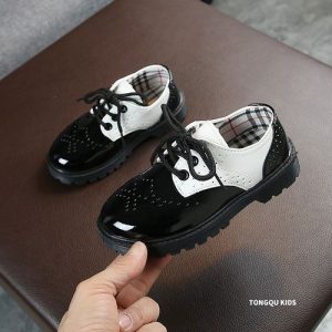 Kids Casual Leather Shoe discountshub