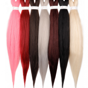 Pre Stretched Braiding Hair Ez Braid Hair Ombre Synthetic Braiding Hair Extension Box Braids HairColors Crochet braids Kanekalon discountshub