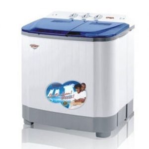 Qasa 8.8kg Double Tub Washing Machine (5kg Wash, 3.8kg Spin) discountshub