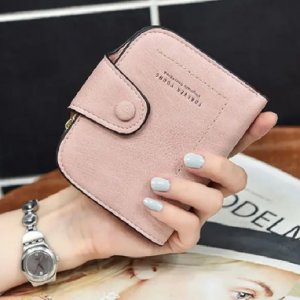 Stylish Buckle Purse Multi-card Zipper Wallet Short Wallet Clutch Bag For Women discountshub