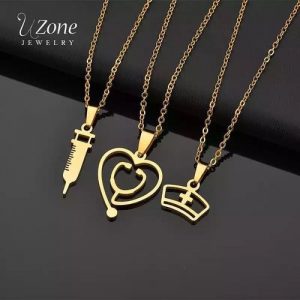 Three Set Of Pendant & Necklace discountshub