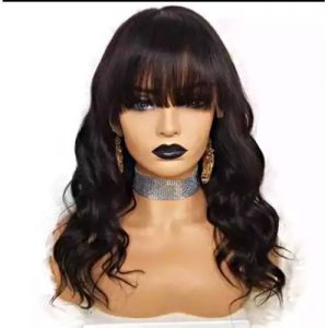 Trendy Wavy Wig With Fringe discountshub