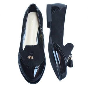 Unique Classic Ladies Slip-on Flat Shoes With Tassels discountshub