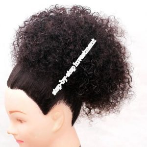 WATER WEAVE AFRO KINKY HAIR BUN discountshub