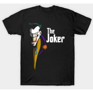 Wanna The Joker T-shirt - Black discountshub