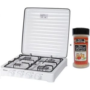 Zilan Four Burner Gas Cooker + Free Pure Ground Ginger discountshub