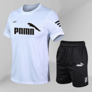 tracksuits Men Shirts Suit Short Sleeve T-Shirt Sets 2Pcs/Set Running T-shirts Running Soccer Play Shorts Sport Shirt Sets discountshub