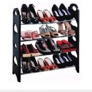 12 Pairs Stackable Shoe Rack discountshub