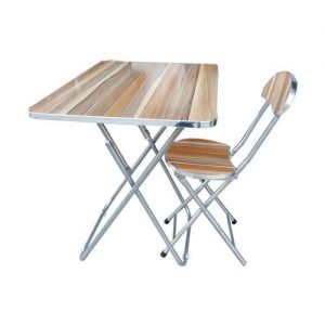 Adjustable Reading/Laptop Table And Chair(Wood & Metal) discountshub