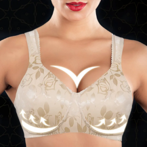 B-G Wireless Gather Adjusted Wide Shoulder Straps Print Thin Soft Bras discountshub