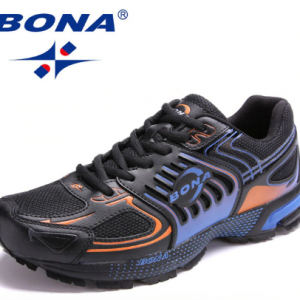 BONA New Arrival Popular Style Men Running Shoes Outdoor Jogging Sneakers Lace Up Male Athletic Shoes Comfortable Sport Shoes discountshub