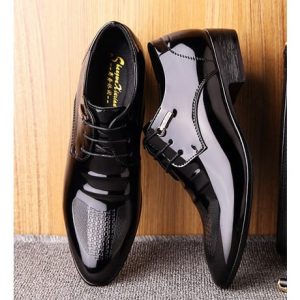 Gloss Leather Shoes discountshub