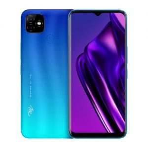 Itel P36 6.5" HD+ Screen, 1GB RAM + 16GB ROM, Android 9 Pie, 5000mAh Battery, 8MP + 8MP Camera, Fingerprint + Face ID - Blue discountshub