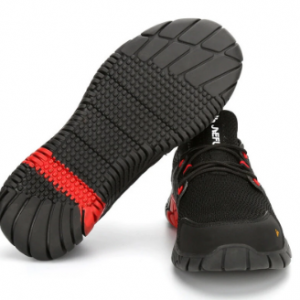 Men Breathable Outdoor Anti Smashing Slip Resistant Lace Up Work Safety Shoes discountshub