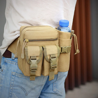 Men Multifunction Tactical Belt Bag Casual Sling Crossbody Bag discountshub
