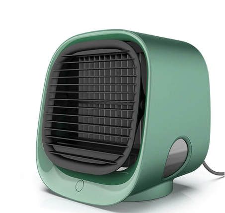 Mini Air Cooler Fan Mini Desktop Air Conditioner with Night Light USB Water Cooling Fan Humidifier Purifier Multifunction Summer discountshub
