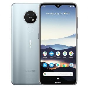 Nokia 7.2, 6.3-Inch LCD (6GB RAM, 128GB ROM) Android 9.0, (48MP + 8MP + 5MP)+20MP, Dual SIM 4G Smartphone - Ice discountshub