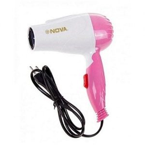 Nova Portable Hand Dryer For Drying Hair - 1400W – Pink discountshub