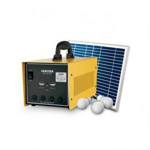 Saroda Portable All In One Hybrid Solar Power System -100W Inverter discountshub