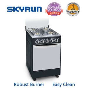 Skyrun 4 Burners（4+0）Gas Cooker - Black discountshub