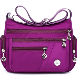 Women Nylon Waterproof Crossbody Bags Leisure Travel Multi-Pocket Messenger Bags discountshub