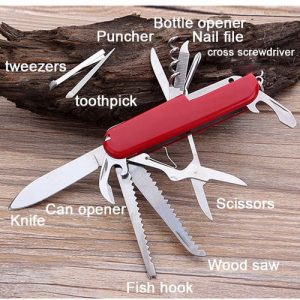 11 In 1 Swiss Knife Folding Multifunctional Tool Set Hunting Outdoor Survival Knives Portable discountshub