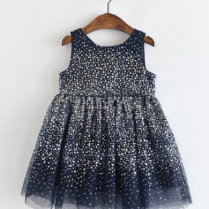 2020 Brand Summer Kids Princess Dress For Girls Dress Sleeveless Sequines Girl Evening Party Dress Toddler Baby Clothes 3Y-8Y discountshub