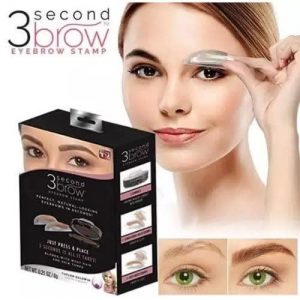 3 Second Brow Eyebrow Stamp -Dark Brown discountshub