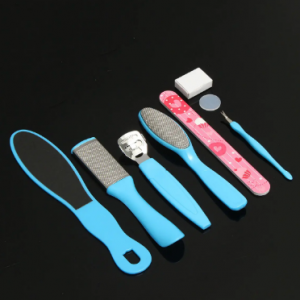 8Pcs Foot Rasp File Kit Scrubber Hard Dead Rough Skin Callus Remover Set discountshub