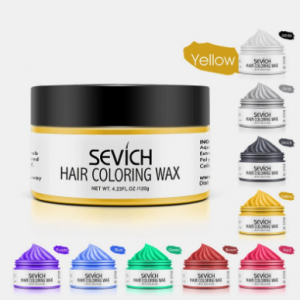 9 Colors Disposable Hair Coloring Wax Unisex Quick Styling Color Hair Clay DIY Dye Cream discountshub