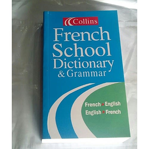 Collins French School Dictionary And Grammar discountshub