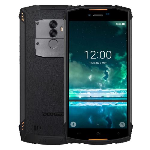 Doogee S55 Triple Proofing Phone 4GB+64GB 5500mAh Battery 5.5 Inch Android 8.0 MTK6750T Octa Core 4G Dual (Orange) discountshub
